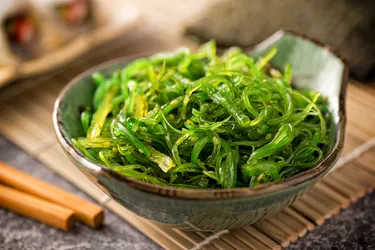 Seaweed is used as an ingredient in salad, sushi, soups, and stews. (Photo credit: Foodio/Dreamstime)