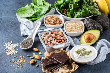 Magnesium is a mineral found in the Earth's crust, as well as in foods like Brazil nuts, avocado, and dark chocolate. (Photo credit: iStock/Getty Images)