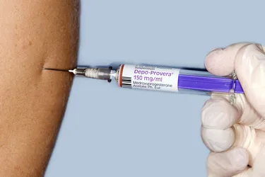 Depo-Provera is a birth control shot that's injected into your arm or buttocks. You can receive the shot in your doctor's office or at home every 3 months. It's about 94% effective in preventing pregnancy. (Photo credit: Dr P. Marazzi/Science Source)