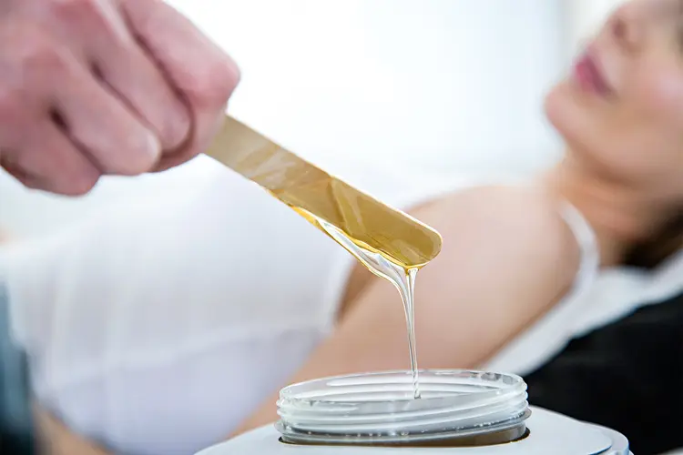 photo of Hot wax treatment