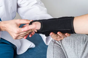 How long you'll wear a splint is up to your doctor. If you have an ongoing condition, like carpal tunnel syndrome, it may become part of your daily routine. (Credit: iStock/Getty Images)