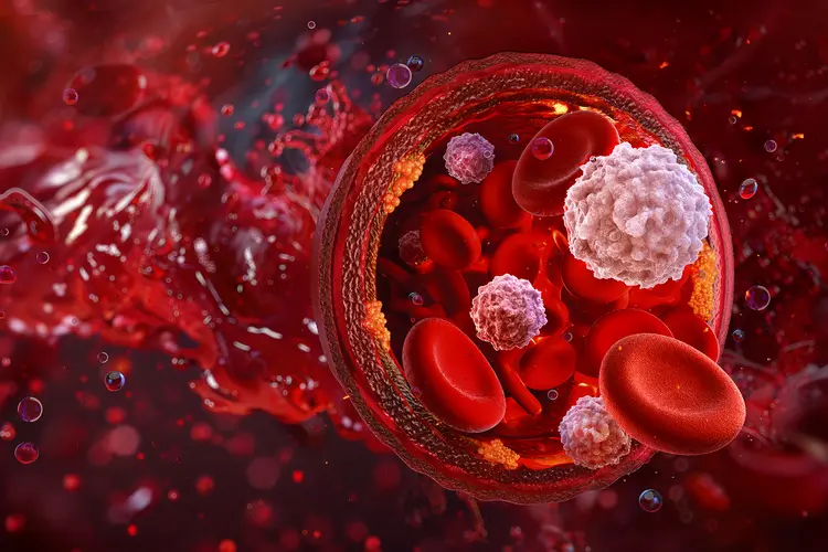 photo of white blood cell count