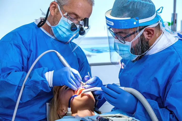 photo of oral surgery