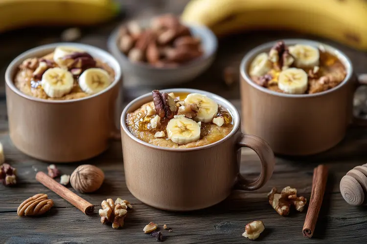 photo of  Delicious Banana Bread Mugcakes 