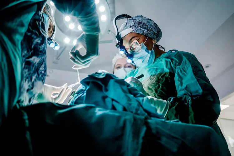 photo of oral surgical team