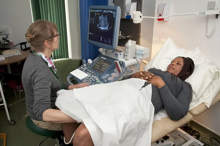photo of transvaginal ultrasound