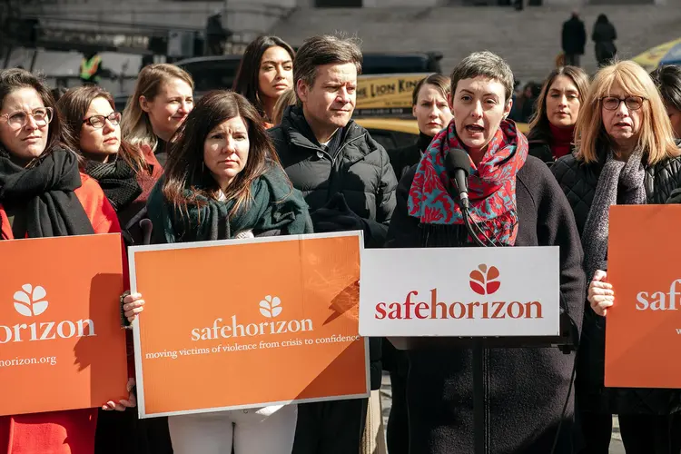 photo of rally for adult survivors of abuse