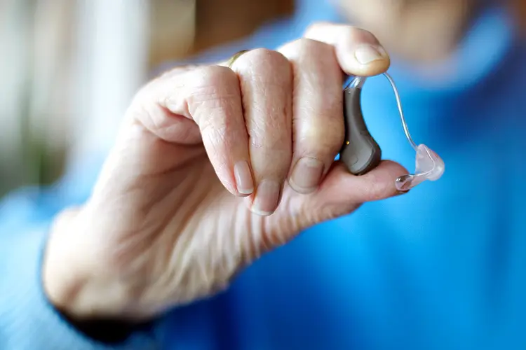 photo of hearing aid
