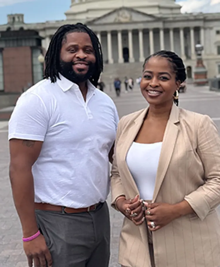 photo of Frank and Kimberly Hooks