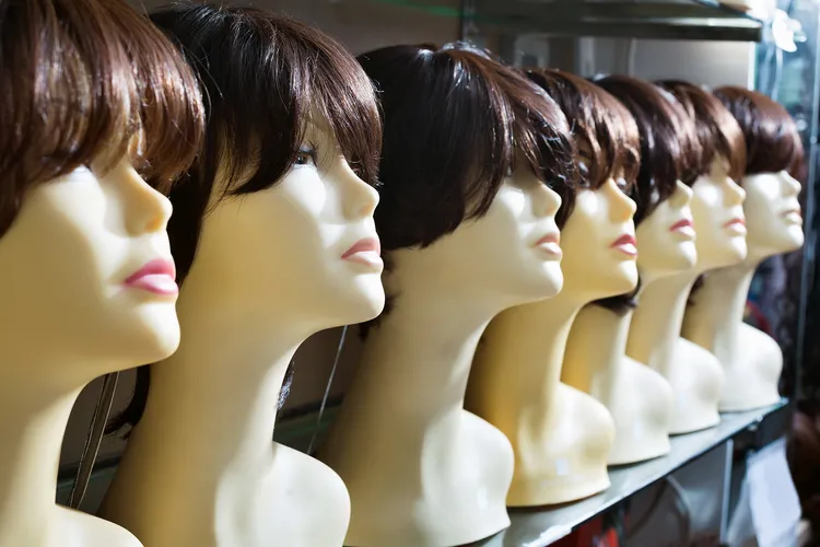 photo of wigs