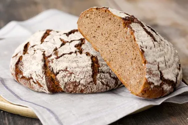 Breads like sourdough are high in gluten.