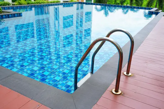 photo of unattended swimming pool