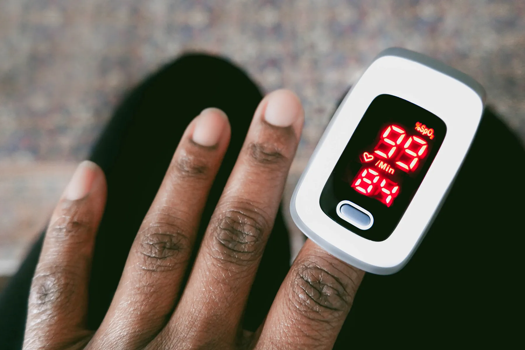 photo of pulse oximeter