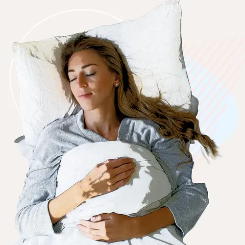 photo of woman sleeping