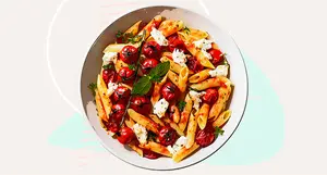 photo of healthy pasta dish