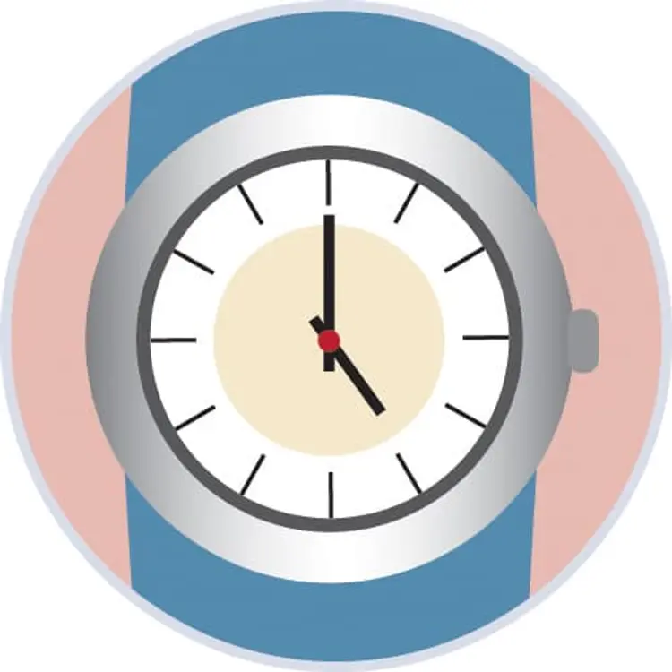 illustration of clock