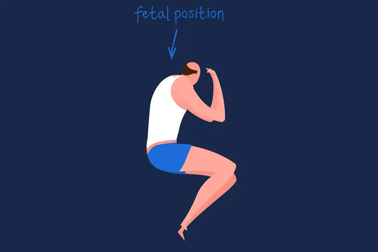 photo of Different sleeping positions, fetal