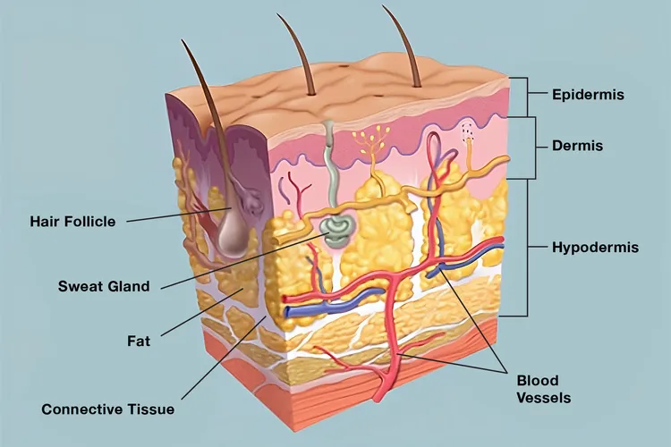 photo of Skin anatomy