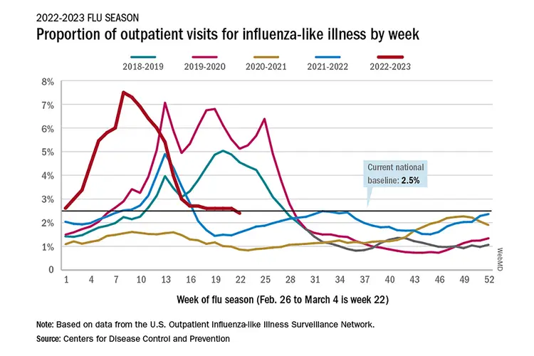 photo of flu chart