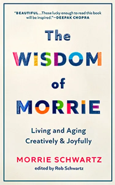 Photo of the book “The Wisdom of Morrie”