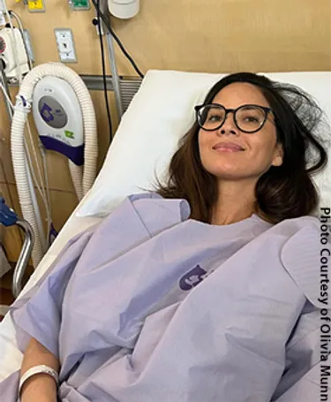 Olivia Munn revealed this week that she has been treated for breast cancer and underwent four surgeries. 