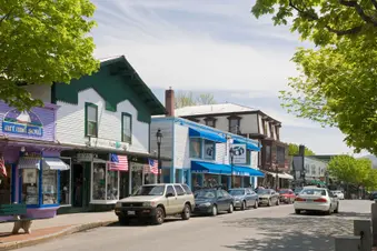 photo of rural town