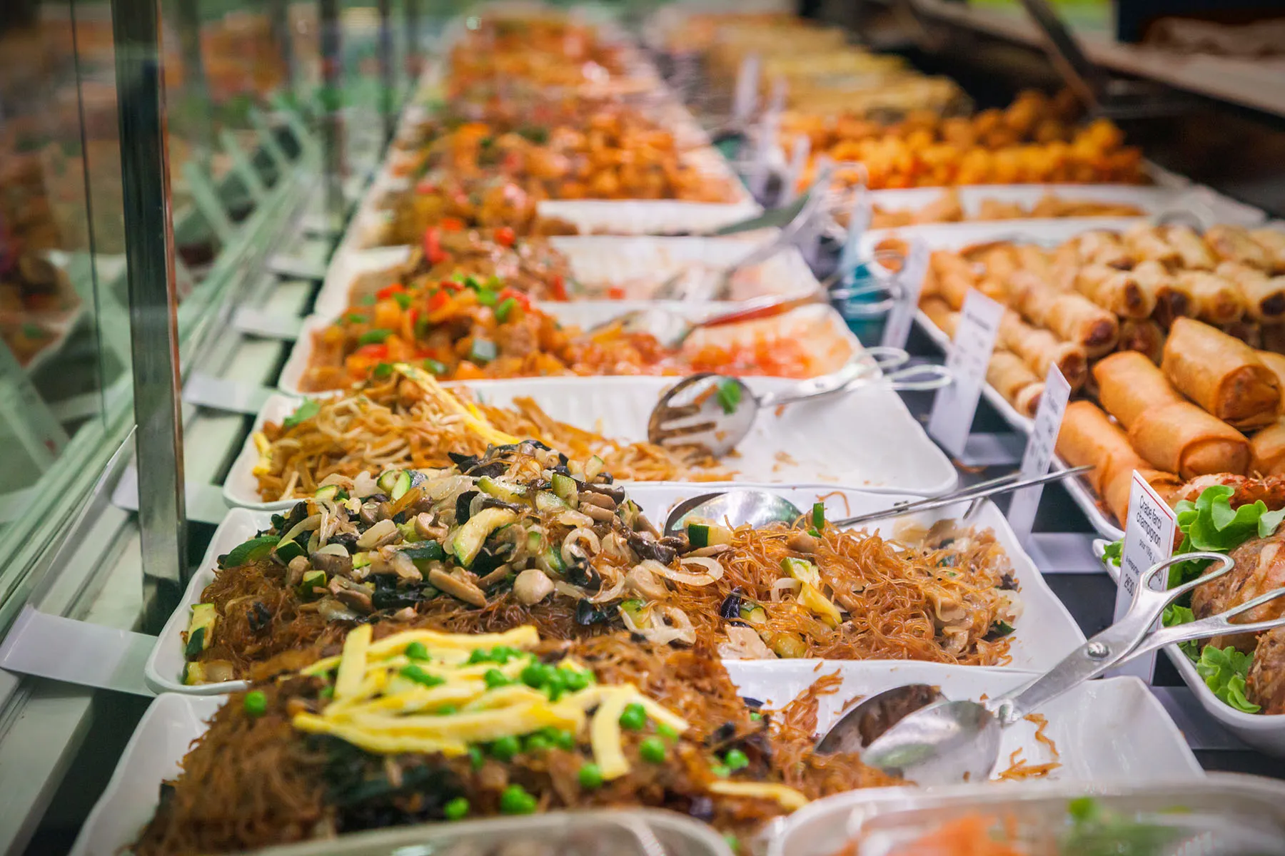 photo of Chinese food buffet