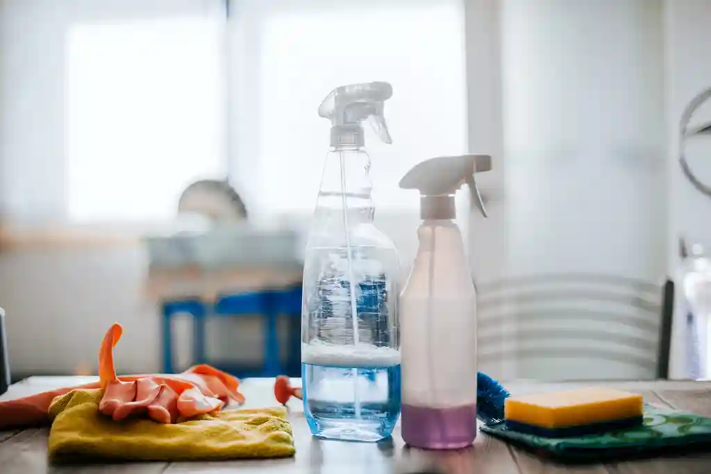 photo of cleaning products