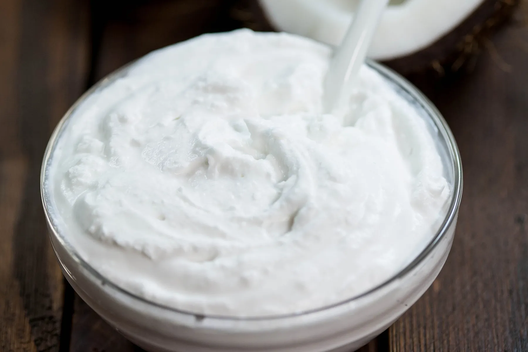 photo of coconut cream