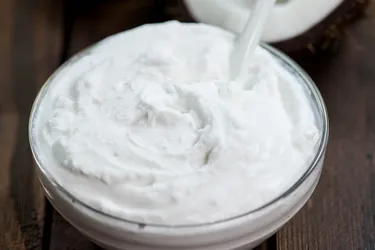Coconut cream is rich and tasty but packs 1,060 calories per cup.