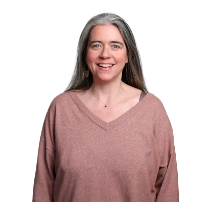 photo of smiling mature woman