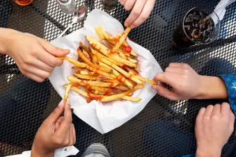 photo of french fries