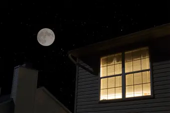 light on late at night