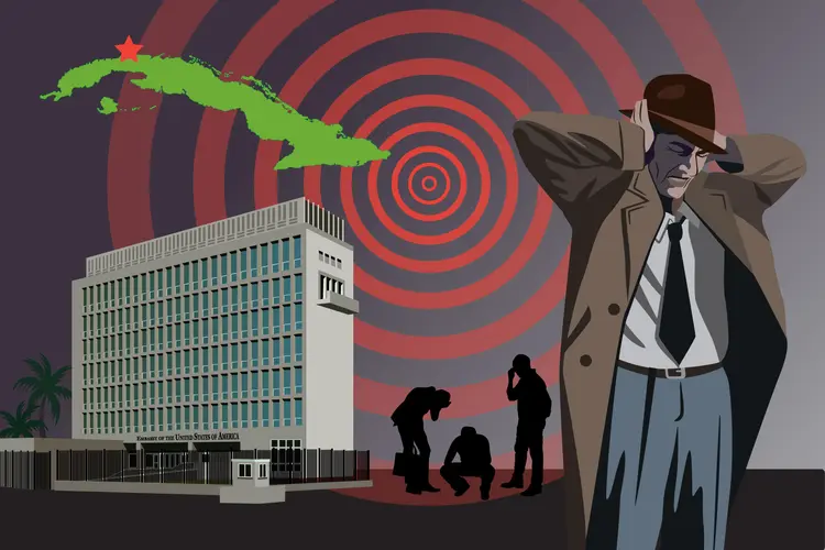 illustration of havana syndrome