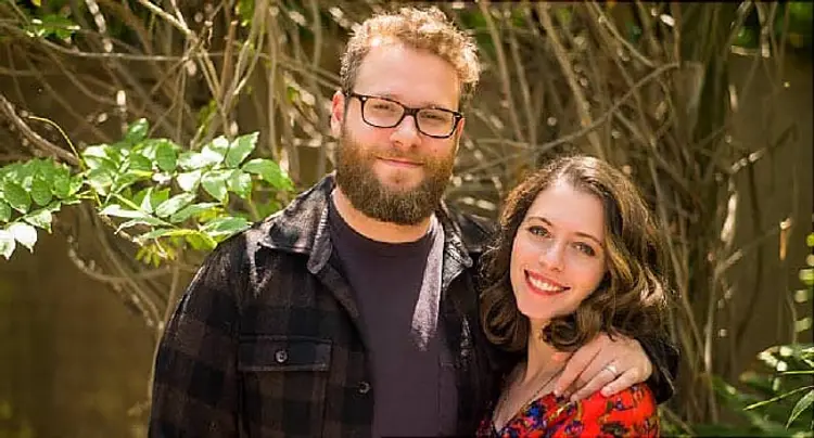 lauren and seth rogen