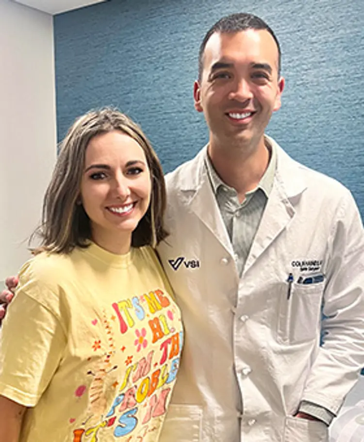 photo of Jacquelyn (Jakki) Maser and Dr. Haines