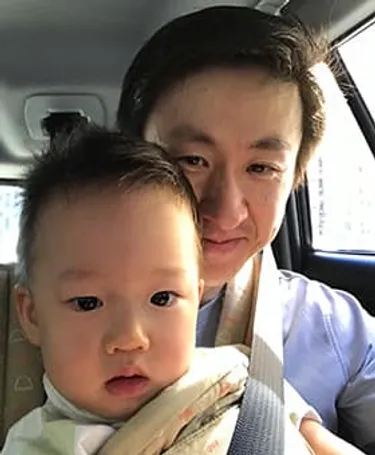 Anthony Wu and son Eugene