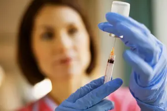 photo of syringe