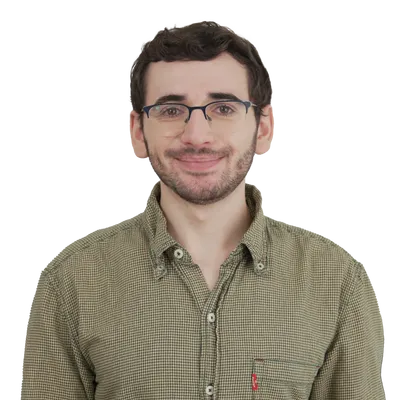 photo of smiling, young man