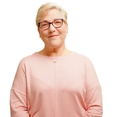 photo of smiling mature woman
