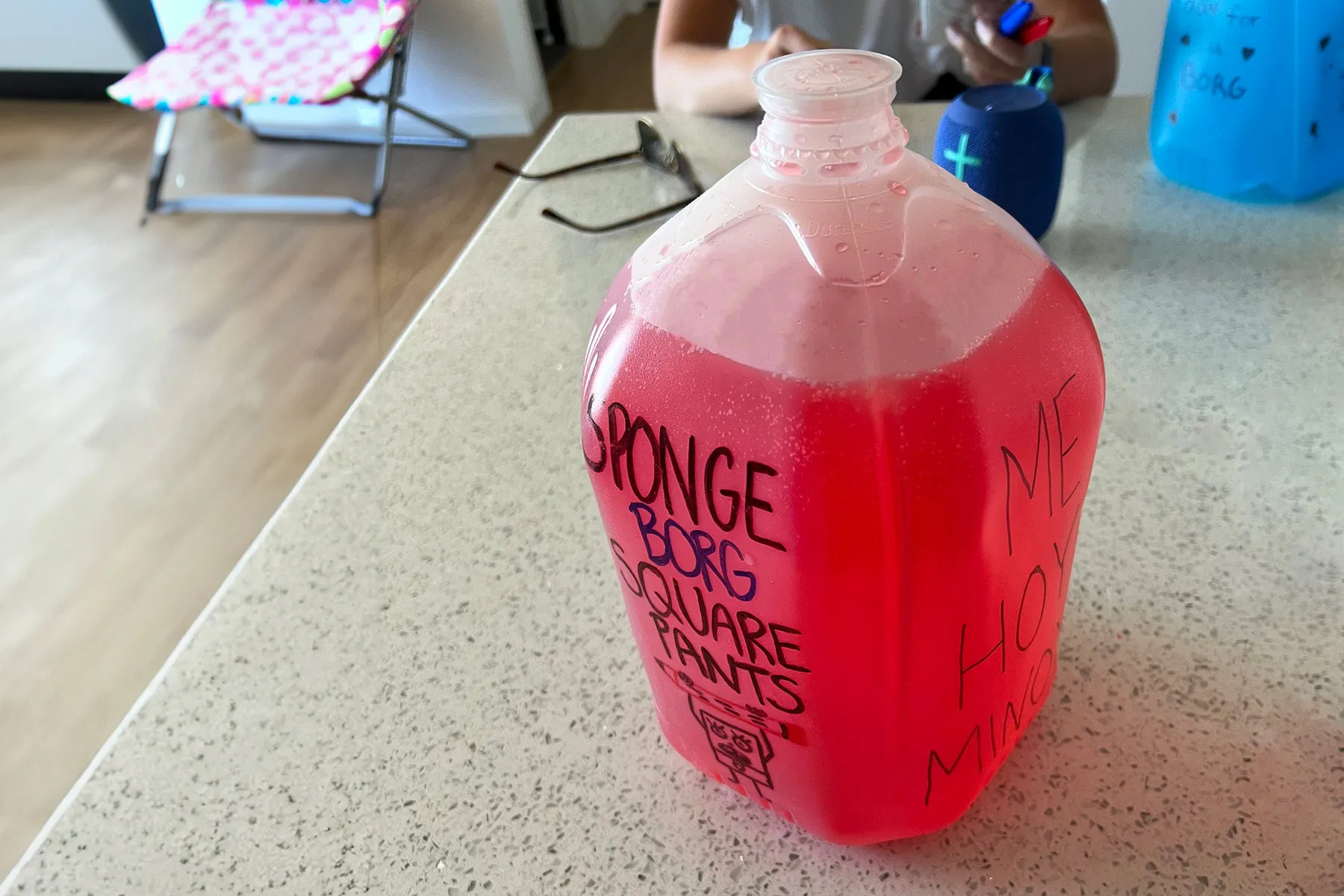 photo of BORG drink gallon jug