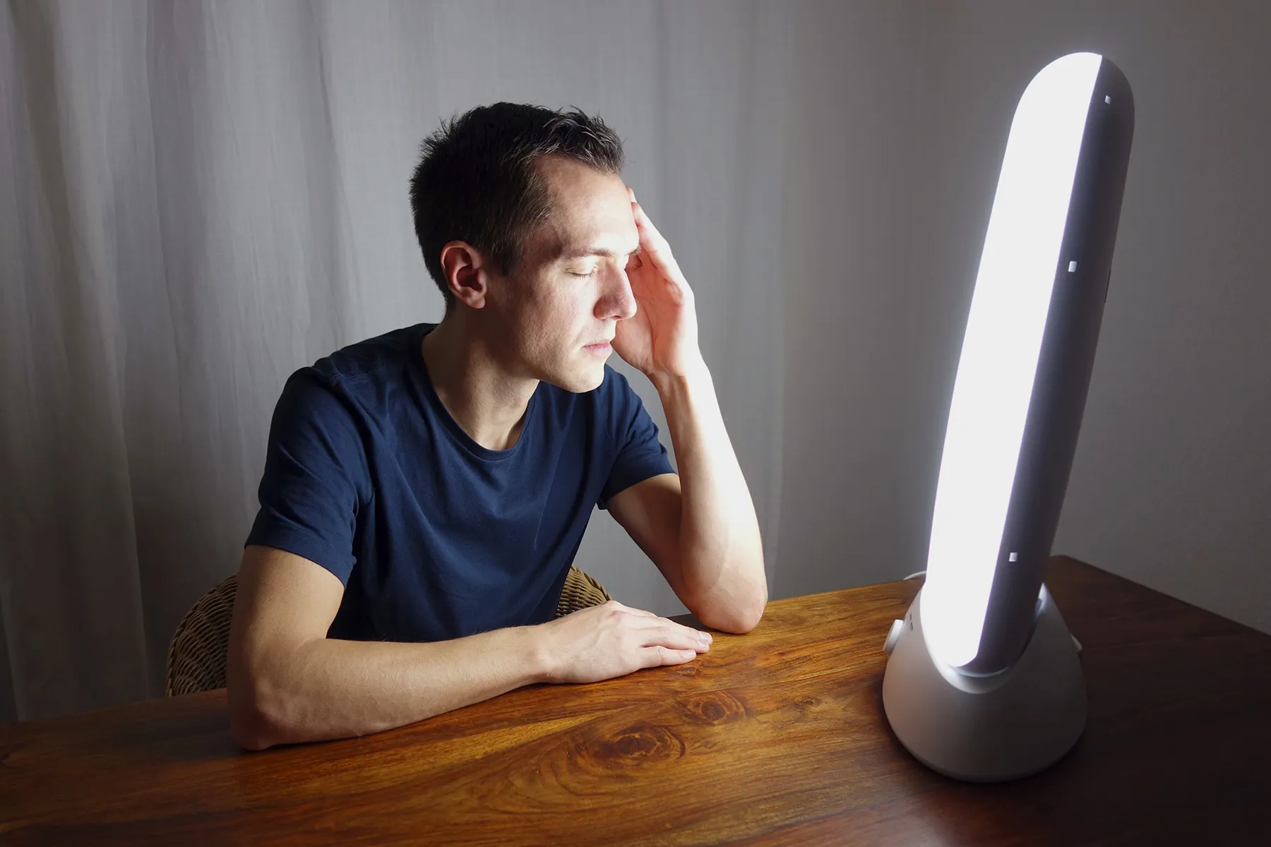 photo of light therapy