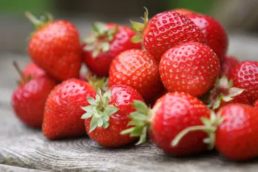 Strawberries are probably the most popular berries. Most Americans eat around 5 pounds of them every year. (Photo Credit: E+ / Getty Images)
