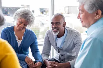 photo of senior support group