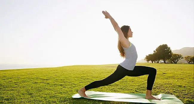 yoga and photo
