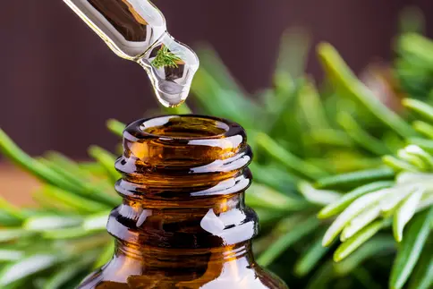 photo of rosemary oil