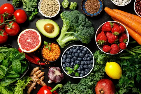 photo of vegan foods