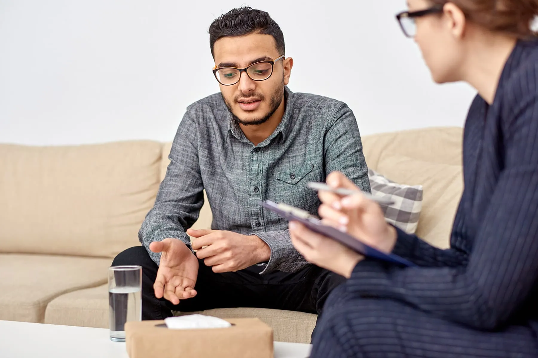 Supportive mental health consultation