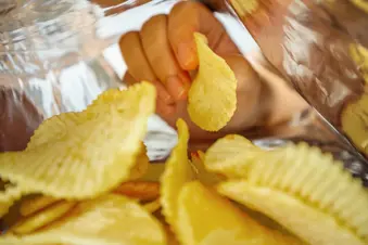 photo of potato chips