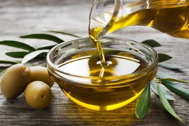 Just as ancient Greeks did, olive oil is made by pressing olives. 